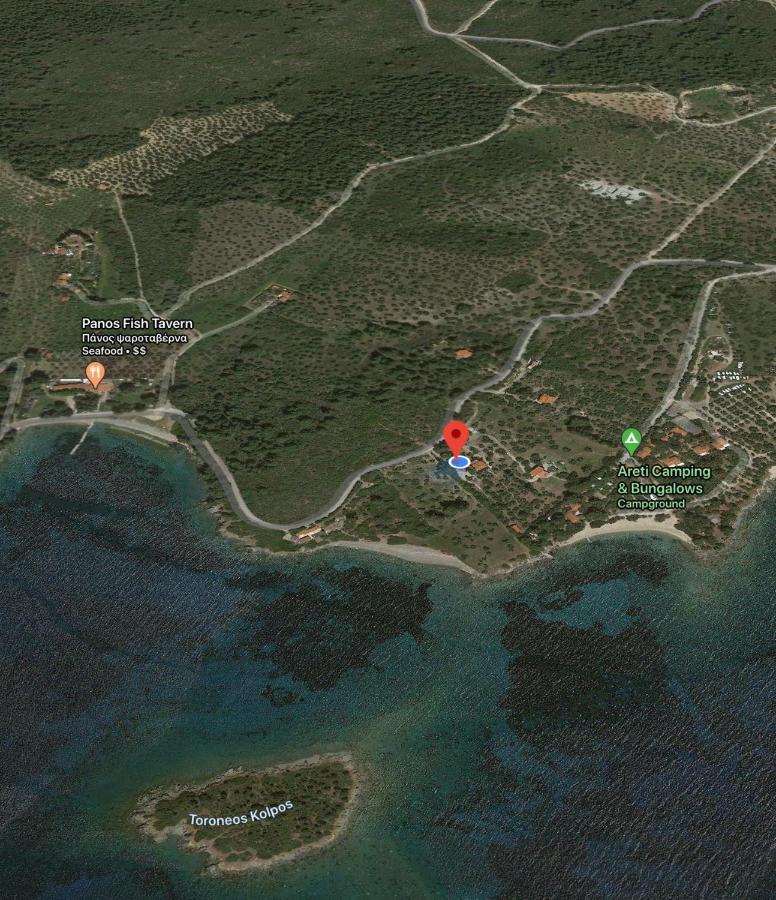 Hidden Gem Sithonia Villa Metochi Agias Kiriakis Kültér fotó